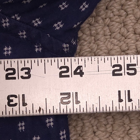 Levis Long Sleeve Button Up Shirt Hashtag AOP Blue Mens XL Cotton‎ - Picture 7 of 8